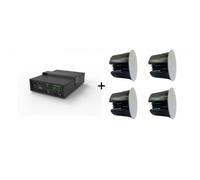 Vivolink Audiopack Subwoofer 6.5 + 4 x premium 40W ceiling speakers [Limited Bun