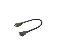 Vivolink PROHDMIHDFMWP cavo HDMI 0,2 m HDMI tipo A [Standard] Nero (Pro HDMI Cable F/M for - wallplate . - Warranty: 1188M)
