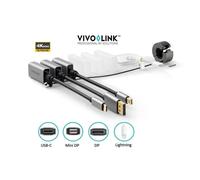 Vivolink PROADRING13S cavo e adattatore video HDMI Alluminio (Pro Adapter Ring USB-C, - DisplayPort, Mini Lightning . Warranty: 12M) [PROADRING13S]