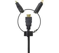 VivoLink PROADRING2 cavo di interfaccia e adattatore HDMI HDMI Mini + HDMI Micro Nero