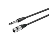 Vivolink PROAUDXLRFJACKS10 Cavo audio XLR 6,35 mm da 10 m Nero - Nouvo