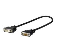Vivolink PRODVIADAPDVI cavo DVI 0,2 m DVI-D Nero (PRO DVI - D 24 + 1 M - F 0,20m - . - Warranty: 1188M)