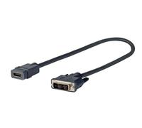 Vivolink PRODVIADAPHDMI cavo e adattatore video 0,2 m DVI-D HDMI Nero (PRO DVI -M - HDMI-F 0.2m - . - Warranty: 1188M) NEW