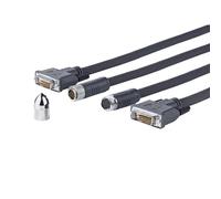Vivolink Vivolink Prodvicw15 Cavo Dvi 15 M DvI-D Nero (pro DvI-D Cross Wall Cabl