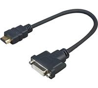 VivoLink PROHDMIADAPDVI 0.2m HDMI DVI Nero cavo e adattatore video