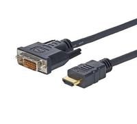 Vivolink PROHDMIDVI3 cavo e adattatore video 3 m HDMI DVI-D Nero (PRO HDMI DVI 24+1 - . - Warranty: 1188M) NEW
