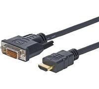Vivolink PROHDMIDVI5 cavo e adattatore video 5 m HDMI DVI-D Nero (PRO HDMI DVI 24+1 - . - Warranty: 1188M)