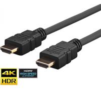 Vivolink PROHDMIHD0.25 cavo HDMI 0,25 m HDMI tipo A [Standard] Nero (Pro HDMI Cable 0.25m Ultra - Flexible HDMI 2.0b 4K - 2K . NEW