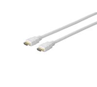 Vivolink Pro HDMI Cable White 1m Ultra Flexible ., PROHDMIHD1W (Flexible .)