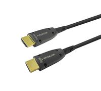 Vivolink PROHDMIOP30AM cavo HDMI 30 m tipo A [Standard] Nero (Armoured Optic 4K Cable - 30m Warranty: 144M) [PROHDMIOP30AM]