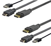Vivolink PROHDMIUSBDP2 cavo e adattatore video 2 m DisplayPort HDMI + USB Nero (Pro HDMI+USB+DisplayPort 2 - Meter . - Warranty NEW