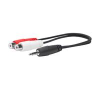 Vivolink PROMJMRCAF0.2 cavo audio 0,2 m 2 x RCA 3.5mm Nero (3.5MM Male to RCA Female - . - Warranty: 1188M) NEW