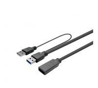 Vivolink PROUSB3AAF15C cavo USB USB 3.2 Gen 1 [3.1 Gen 1] 15 m USB A Nero (PRO U