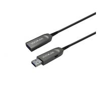 Vivolink PROUSB3AAF30 cavo USB USB 3.2 Gen 1 [3.1 Gen 1] 30 m USB A Nero (USB 3.0, USB-A male, USB-A - female, 30m including US