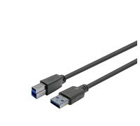 Vivolink PROUSB3AB7C cavo USB USB 3.2 Gen 1 [3.1 Gen 1] 7 m USB A USB B Nero (USB 3.0 ACTIVE CABLE A MALE - - B MALE . - Warran NEW
