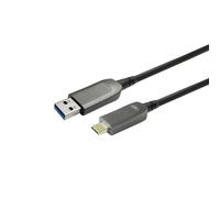 Vivolink PROUSBCAMMOP25 cavo USB USB 3.2 Gen 1 [3.1 Gen 1] 10 m USB C USB A Nero