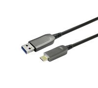 Vivolink PROUSBCAMMOP30 cavo USB 10 m 3.2 Gen 1 [3.1 1] C A Nero (USB-A to USB-C M/M Optic - Fiber Cable 30m Warranty: 144M) [PROUSBCAMMOP30]