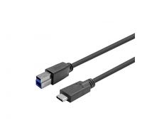 Vivolink PROUSBCBMM10 cavo USB USB 3.2 Gen 1 [3.1 Gen 1] 10 m USB C USB B Nero (