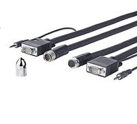 VivoLink Cavo VGA PROVGASCW10 10 m (D-Sub) Nero