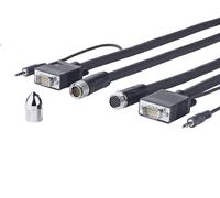 Vivolink PROVGASCW10 cavo VGA 10 m VGA (D-Sub) Nero - Nouvo