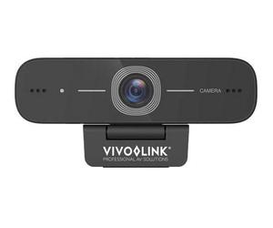 Vivolink VLCAM75 webcam 2,07 MP 1920 x 1080 Pixel USB 2.0 Nero (Webcam VLCAM75 - Certified - for Business - Full HD 1080p - [1920 x 1080] H.264/SVC with built-in microphones . - Warranty: 24M) - Nouvo