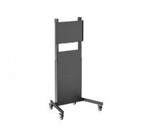 Vivolink VLFS-FLEXI Supporti a parete per TV 190,5 cm [75] Pavimento Nero (Mobil