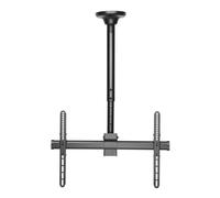 VivoLink Supporto per display espositivi VLMC3770S 177,8 cm [70] Nero Telescopico a soffitto