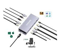 Vivolink VLUSBCHUB3 adattatore grafico USB 3840 x 2160 Pixel (USB-C HUB for conf