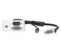 Vivolink WI221270 presa energia HDMI + VGA + 3.5mm Bianco (Outlet Panel HDMI + VGA + AUD - . - Warranty: 12M) NEW