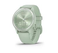 Garmin vívomove Sport - Cassa e cinturino in silicone color menta con dettagli argento