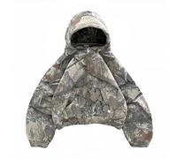 Vivoofchic Felpa Uomo con Cappuccio - Felpa Y2K Vintage Streetwear Gotica con Stampa Lettera, Pullover Hip-Hop Grunge per Uomo e Donna, Felpa Autunno/Inverno con Tasche e Cappuccio