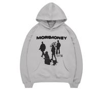 Vivoofchic Felpa Y2K Uomo Donna con Cappuccio, Felpa Streetwear con More Money Stampa Lettera, Giacca Casual a Maniche Lunghe Hoodie per Autunno Inverno