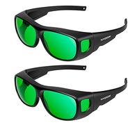 VIVOSUN 2-Pack Indoor Hydroponics LED Grow Room Occhiali con Custodia per Occhiali
