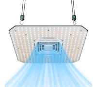 VIVOSUN AeroLight A100SE, 100W LED Grow Light con una ventola di circolazione integrata, compatibile con l'app,deve essere utilizzato con il controller Growhub E42/E42A/E25 per ottenere molte funzioni
