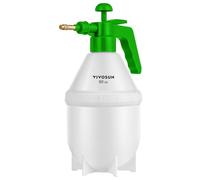 VIVOSUN Spruzzatore a pompa da giardino portatile, 1,5 l, bottiglia spray a pressione per prato e giardino, con ugello regolabile in ottone, per piante e altre soluzioni di pulizia, verde