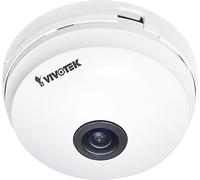 VIVOTEK FE8180 - Telecamera IP Fisheye con risoluzione 5 Mp, PoE e visione 180/360°, per interni
