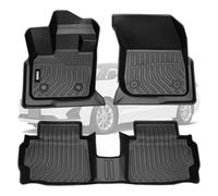 Viwik Tappetini compatibili 2017-2020 Fusion/2017-2020 MKZ, tutte le condizioni atmosferiche, set completo personalizzato include 1a e 2a fila anteriore e posteriore, tappetini per auto, TPE, nero