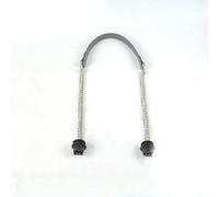 VIXDA 1 Paio di Accessori Obag Argento con Manici Lunghi a Doppia Catena per Borse a Tracolla da Donna O Bag