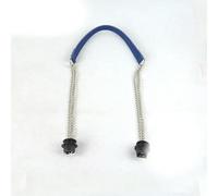 VIXDA 1 Paio di Accessori Obag Argento con Manici Lunghi a Doppia Catena per Borse a Tracolla da Donna O Bag