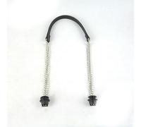 VIXDA 1 Paio di Accessori Obag Argento con Manici Lunghi a Doppia Catena per Borse a Tracolla da Donna O Bag