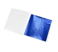 VIXDA 100 Pezzi di Carta Laminata Oro Argento Imitazione Foglia doratura Fai da Te Arte Artigianato Carta Compleanno Festa Torta Nuziale Dessert