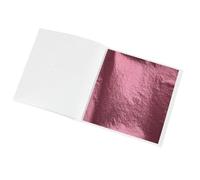 VIXDA 100 Pezzi di Carta Laminata Oro Argento Imitazione Foglia doratura Fai da Te Arte Artigianato Carta Compleanno Festa Torta Nuziale Dessert