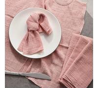 VIXDA 100 Pezzi tovaglioli di Stoffa di Cotone Garza 30x30 cm Decorazione per Matrimoni Uso Quotidiano tovaglioli da Cena Strofinacci per Feste