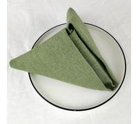 VIXDA 12 Pezzi tovaglioli di Stoffa in Lino e Cotone 30x45 cm tovaglietta da Cucina per la casa, per cene, Feste, Matrimoni