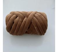 1KG 1000G Filato Super Velvet Chunky Spessore Grosso Filo Gigante Sacchetto Bianco per Lavoro a Maglia a Mano Fai da Te Braccio Morbido Grande Coperta Tappeto