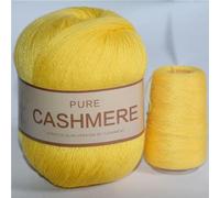 VIXDA 3 Pezzi di Filato di Cashmere mongolo Puro, Lavorato a Mano, Lavorato all'Uncinetto, Filato di Lana per Maglieria, Sciarpa, Filato per Tessitura a Mano, Filati da 70 Grammi*3