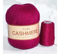 VIXDA 3 Pezzi di Filato di Cashmere mongolo Puro, Lavorato a Mano, Lavorato all'Uncinetto, Filato di Lana per Maglieria, Sciarpa, Filato per Tessitura a Mano, Filati da 70 Grammi*3