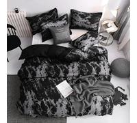 VIXDA 3 Pezzi Set Copripiumino con Federa per Cuscino, Set di Biancheria da Letto Matrimoniale, Copripiumino Matrimoniale/King Size, Coppia o Letto Singolo