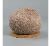 VIXDA 5 Pezzi di Filato di Mohair con Paillettes, Filato per Uncinetto e Maglieria con Lurex, Filato per Bambini alla Moda, Morbido, Scialle, Filati per lavori a Maglia con Passanti, 50 g/Bolla