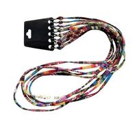 VIXDA 5 Pezzi/Lotto Cordino per Occhiali da Sole Catena Cinturino fermaocchiali Sport Colori Casuali 71 cm